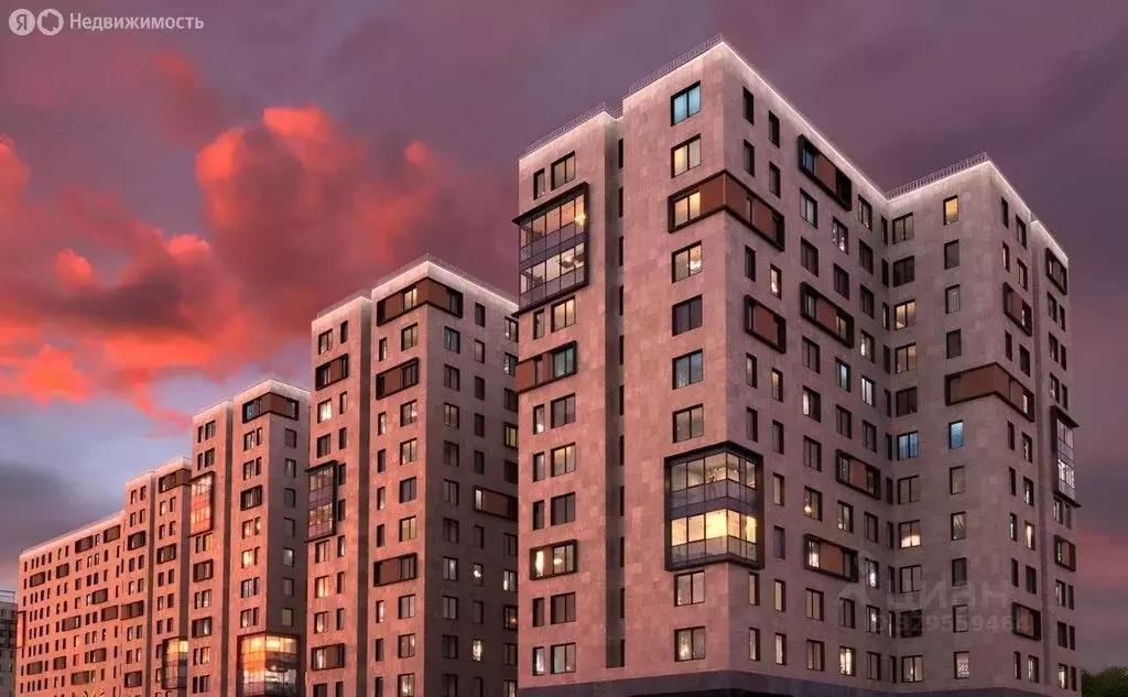 Квартира-студия: Санкт-Петербург, улица Матроса Железняка, 1А (23 м) - Фото 1