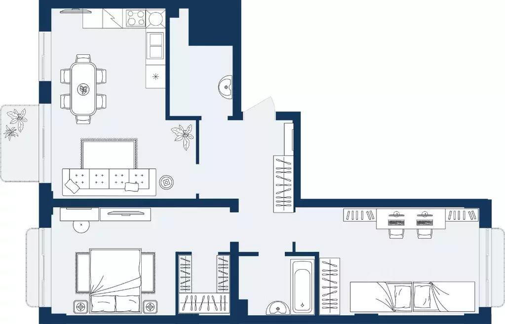 3-к кв. Дагестан, Махачкала Ипподром мкр,  (75.08 м) - Фото 1