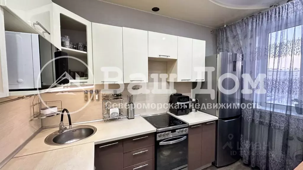 2-к кв. Мурманская область, Североморск  (47.6 м) - Фото 1