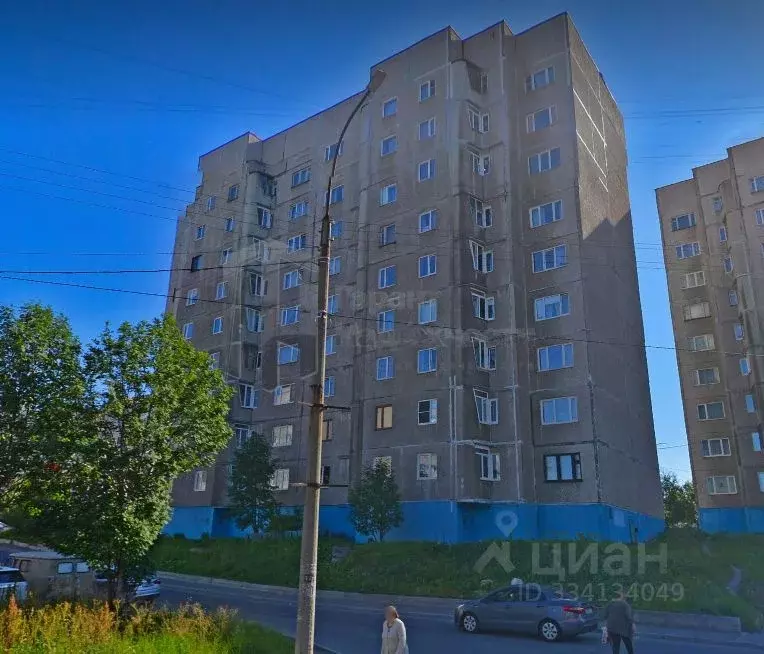 2-к кв. Мурманская область, Мурманск Скальная ул., 13 (56.5 м) - Фото 1