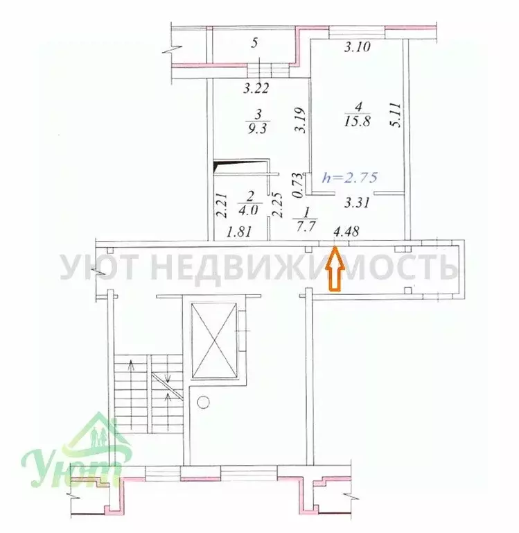 1-к кв. Московская область, Жуковский ул. Солнечная, 9 (36.8 м) - Фото 0