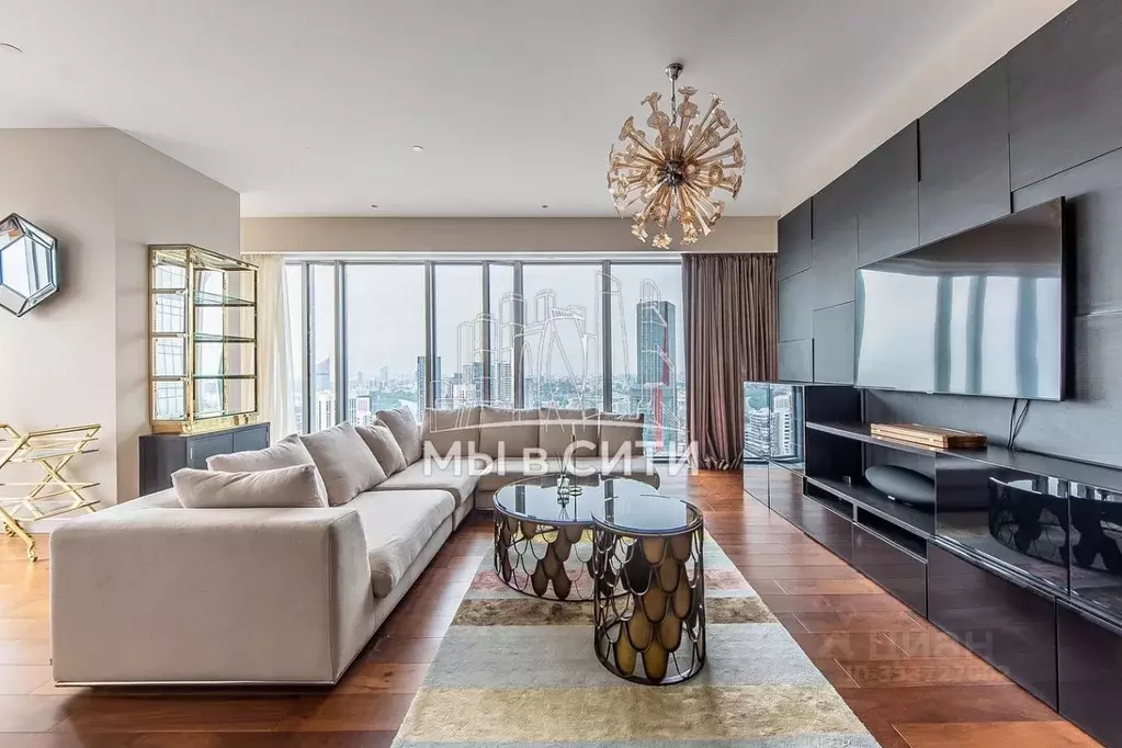 3-к кв. Москва 1-й Красногвардейский проезд, 21с2 (160.0 м) - Фото 1