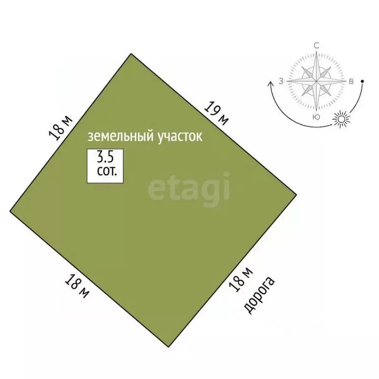 Участок в Ростовская область, Мясниковский район, Краснокрымское ... - Фото 2