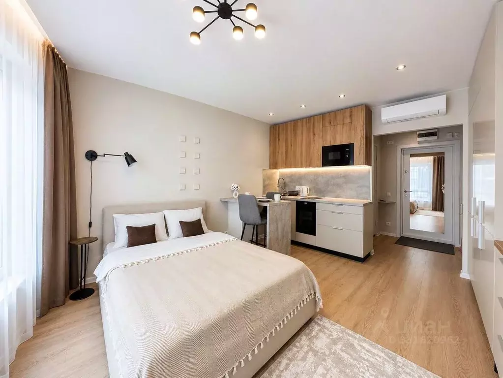 Студия Москва Амурская ул., 2к1 (23.3 м) - Фото 1