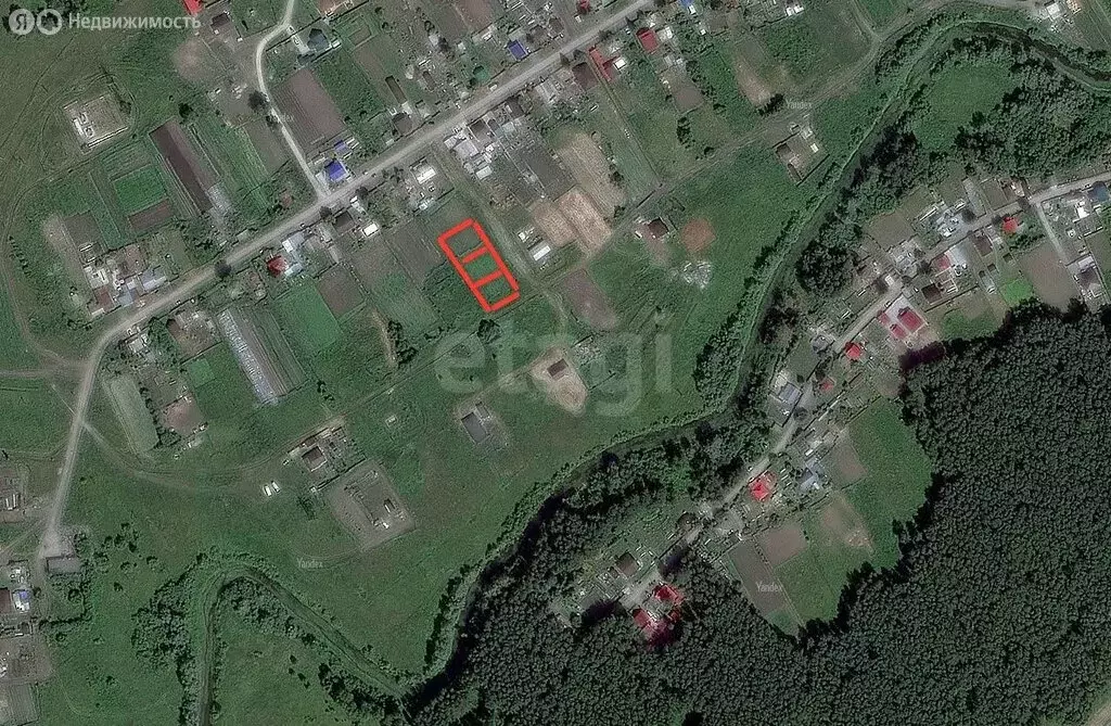 Участок в село Ярково, Советская улица (7.54 м) - Фото 1