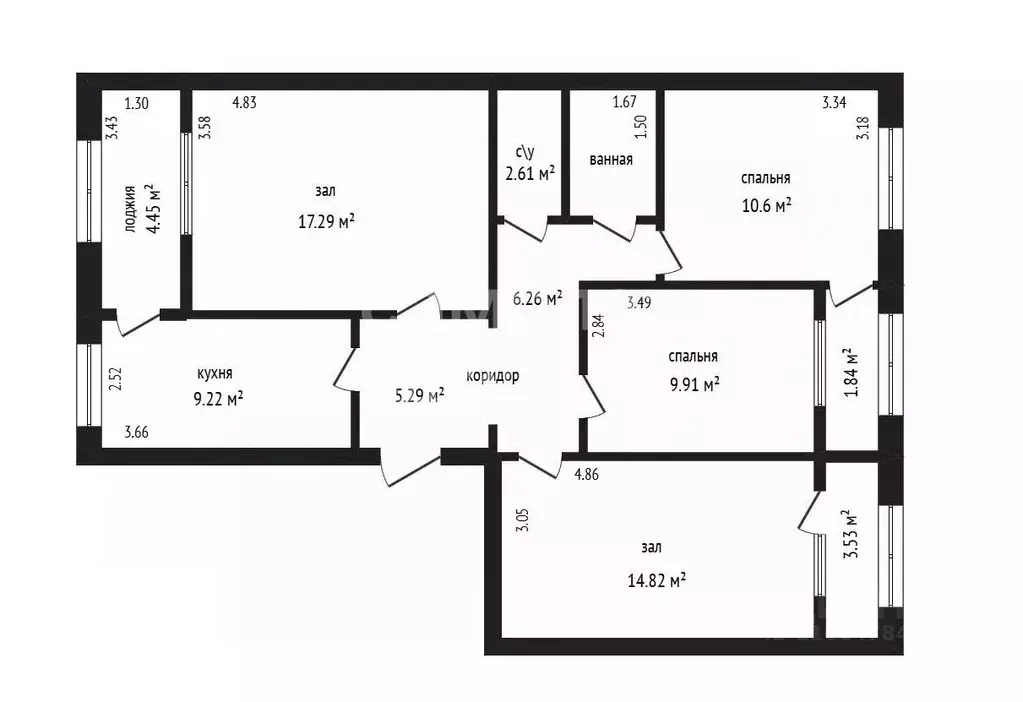 4-к кв. Дагестан, Дербент ул. 345-й Дагестанской Стрелковой Дивизии, ... - Фото 2