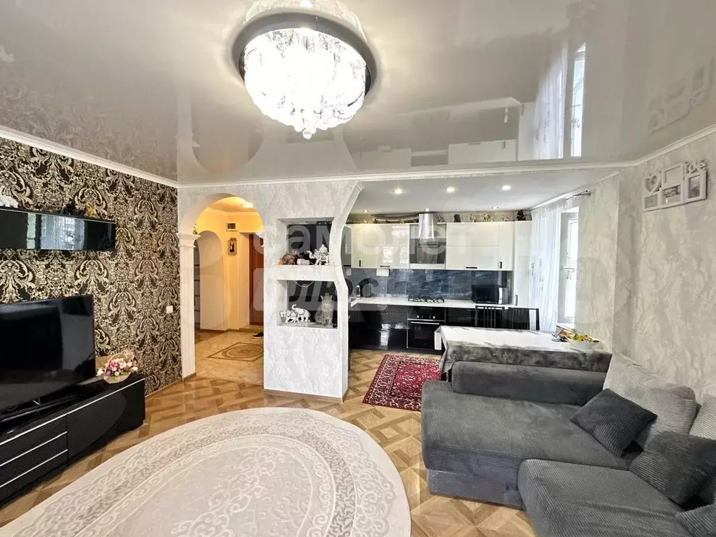 3-к. квартира, 83,4 м, 2/5 эт. - Фото 0