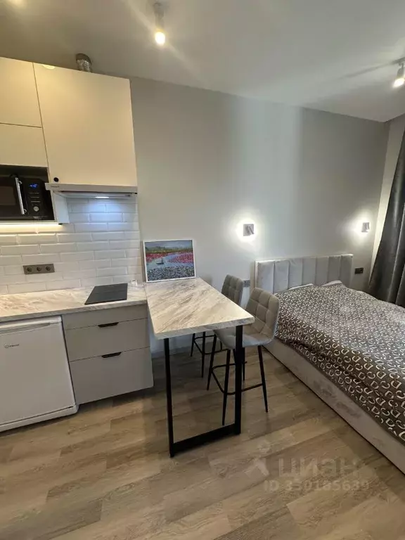 Студия Москва Новоостаповская ул., 16к1 (19.0 м) - Фото 1