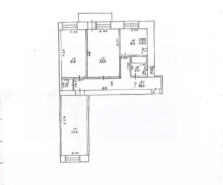 3-к кв. Кировская область, Киров ул. Левитана, 8 (58.0 м) - Фото 1