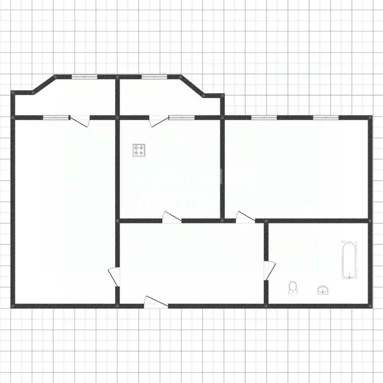 3-к кв. Липецкая область, Елец Советская ул., 64 (62.4 м) - Фото 2