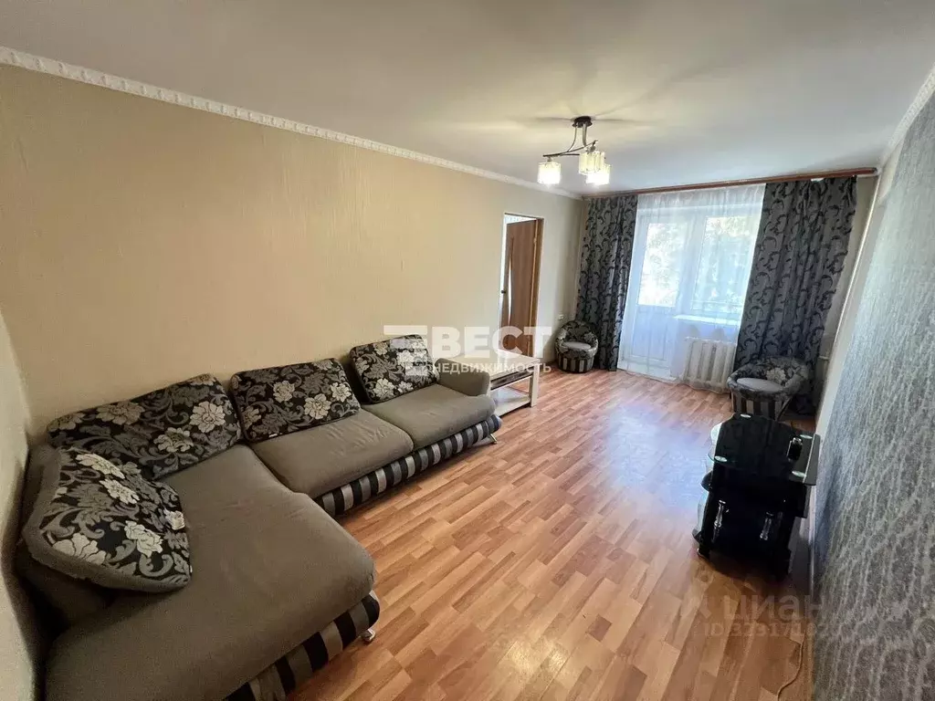 2-к кв. Кемеровская область, Ленинск-Кузнецкий ул. Зварыгина, 4 (41.9 ... - Фото 1