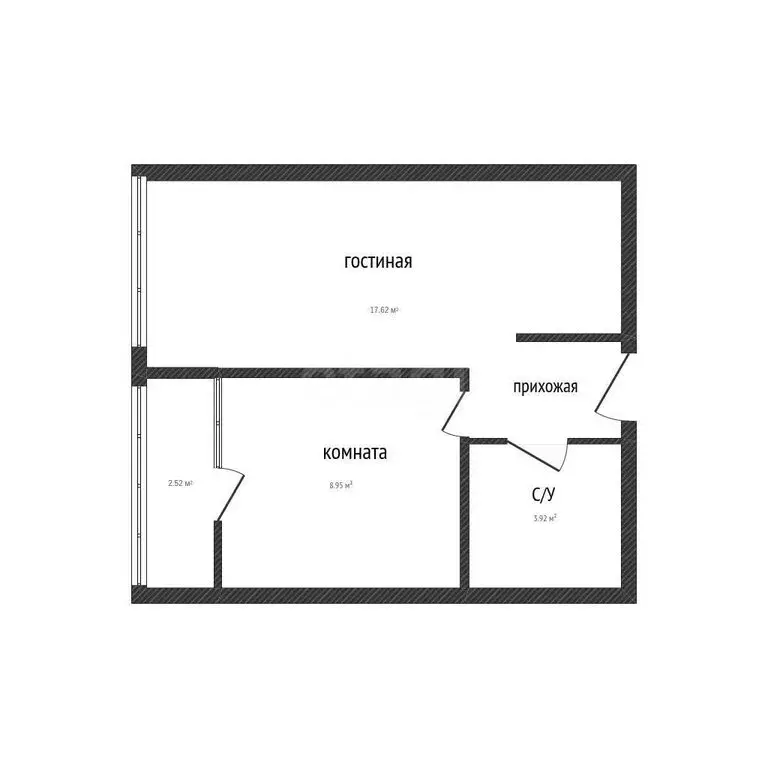 1-комнатная квартира: Краснодар, улица Наставников, 12 (33.7 м) - Фото 1