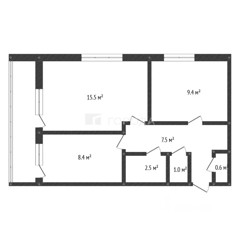 2-к кв. Алтайский край, Первомайский район, с. Первомайское Молодежная ... - Фото 2
