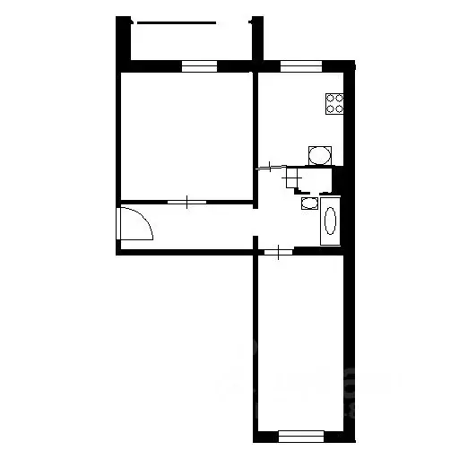 2-к кв. Челябинская область, Челябинск ул. Александра Шмакова, 17А ... - Фото 2