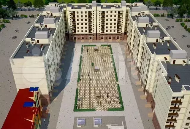 2-к. квартира, 72 м, 2/14 эт. - Фото 1