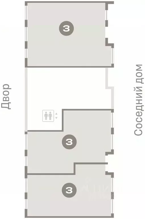 3-к кв. Свердловская область, Екатеринбург Академический мкр, 19-й ... - Фото 1