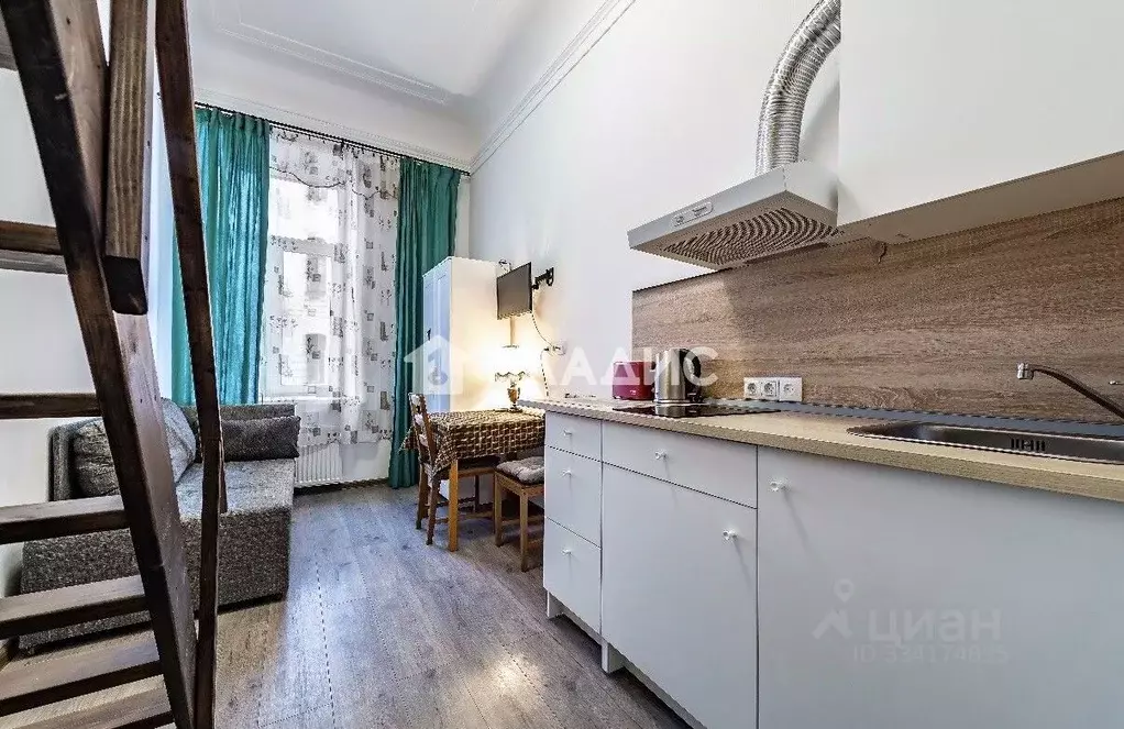Студия Санкт-Петербург Гатчинская ул., 35 (18.0 м) - Фото 1