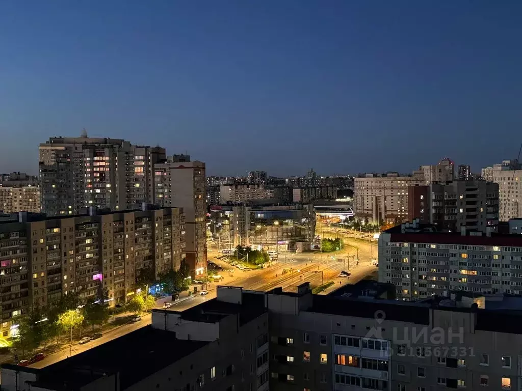 1-к кв. Санкт-Петербург ул. Ильюшина, 8 (48.0 м) - Фото 1