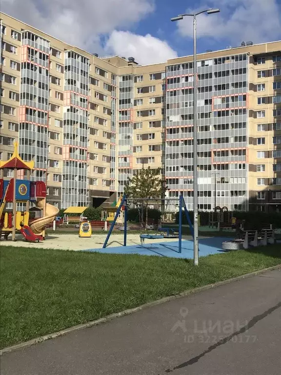 1-к кв. Ленинградская область, Всеволожский район, пос. Бугры бул. ... - Фото 2