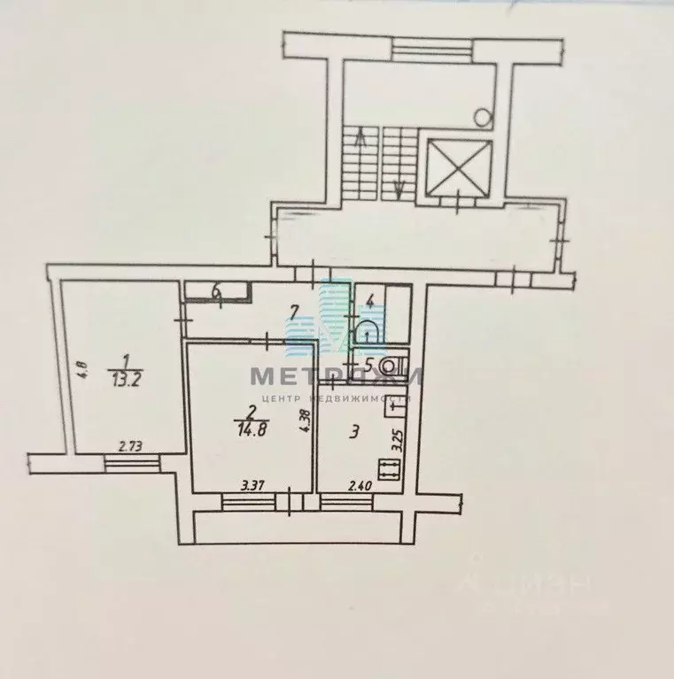 2-к кв. Калужская область, Калуга Анненки мкр, ул. Вишневского, 16 ... - Фото 2