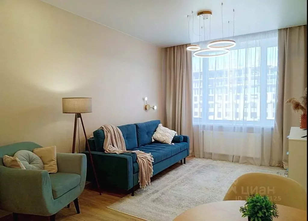 1-к кв. Тюменская область, Тюмень ул. Новоселов, 105 (35.0 м) - Фото 1