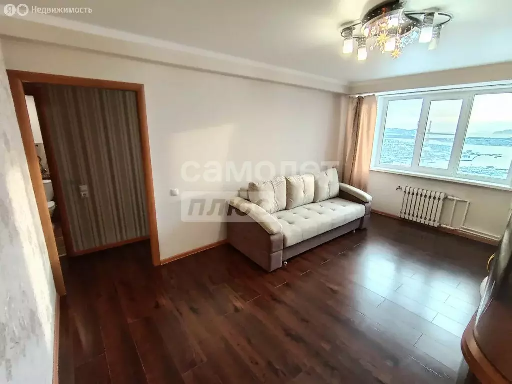 1-комнатная квартира: Петропавловск-Камчатский, улица Пономарёва, 39 ... - Фото 1