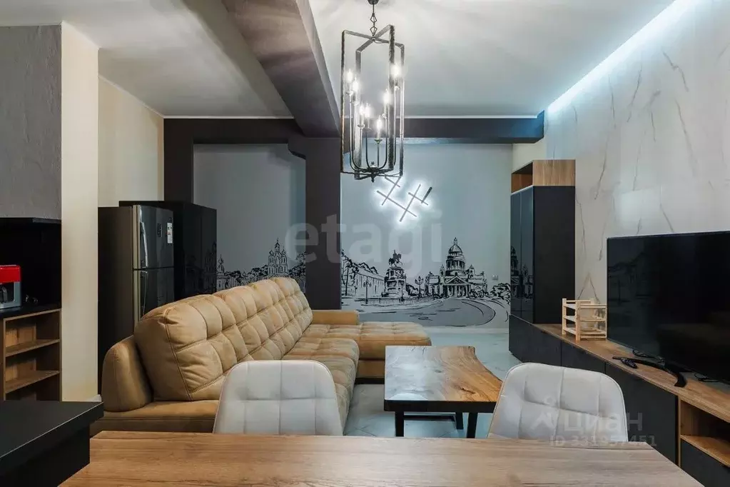 3-к кв. Санкт-Петербург ул. Рубинштейна, 3 (112.0 м) - Фото 2