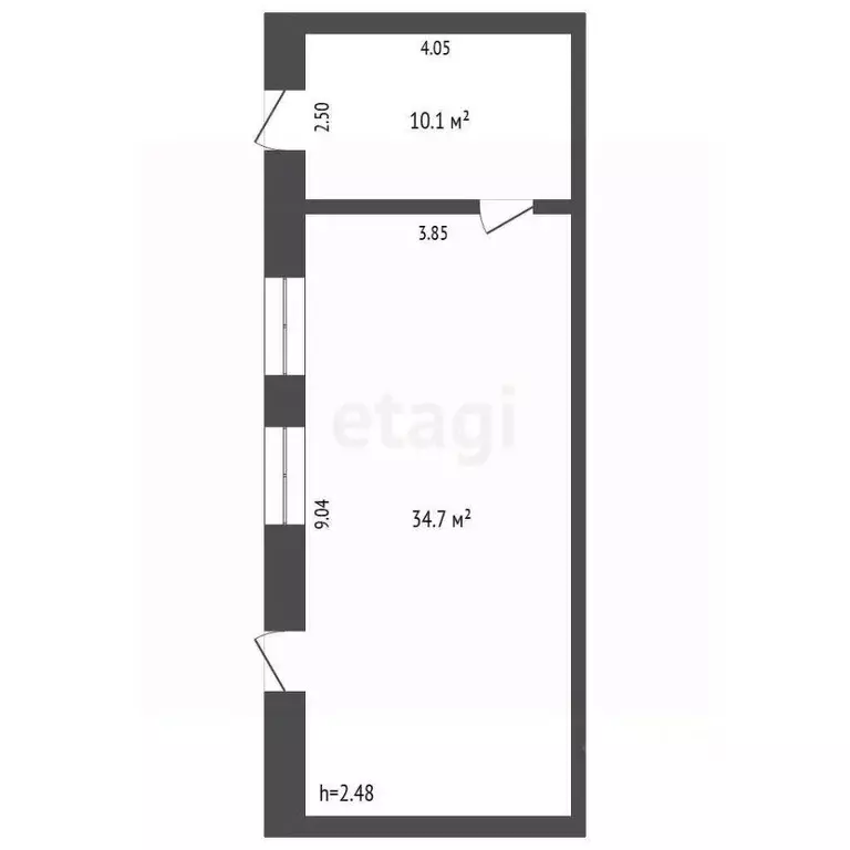 Помещение свободного назначения в Омская область, Омск Краснознаменная ... - Фото 1