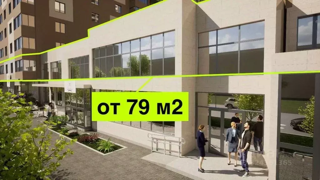 Офис в Самарская область, Самара ул. Дыбенко, 5 (79 м) - Фото 1