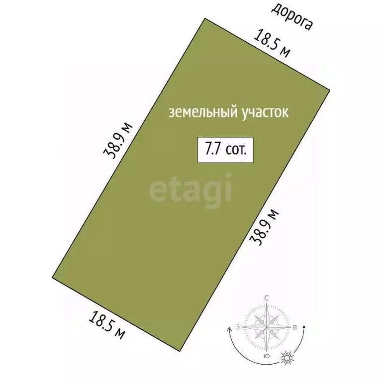 Участок в Тюменская область, Тюменский муниципальный округ, с. ... - Фото 2