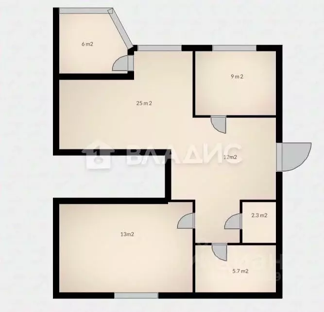 3-к кв. Карелия, Петрозаводск Лососинская ул., 7 (96.2 м) - Фото 2