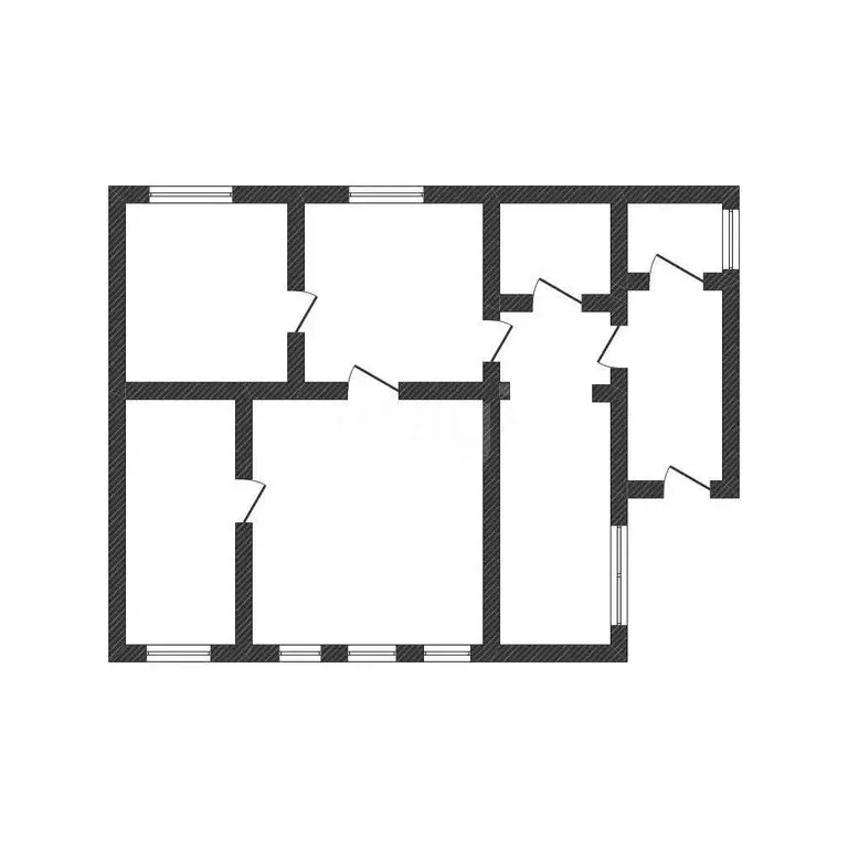 Дом в Валуйки, улица Степана Разина (89.5 м) - Фото 1