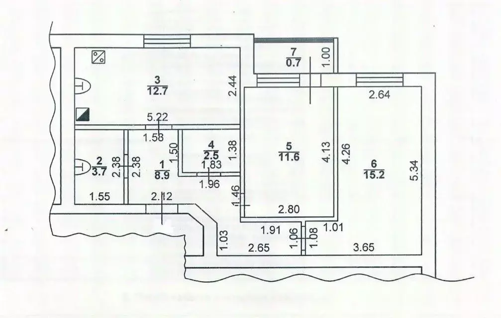 2-к кв. Ростовская область, Таганрог ул. Победы (54.0 м) - Фото 1
