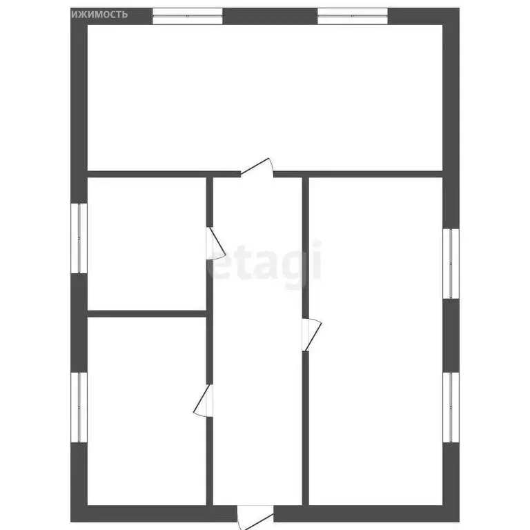 Дом в село Алтайское, Дорожный переулок (54.7 м) - Фото 2