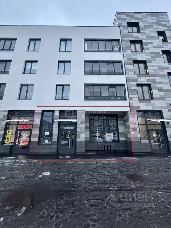 Торговая площадь в Санкт-Петербург просп. Ветеранов, 202 (91 м) - Фото 1