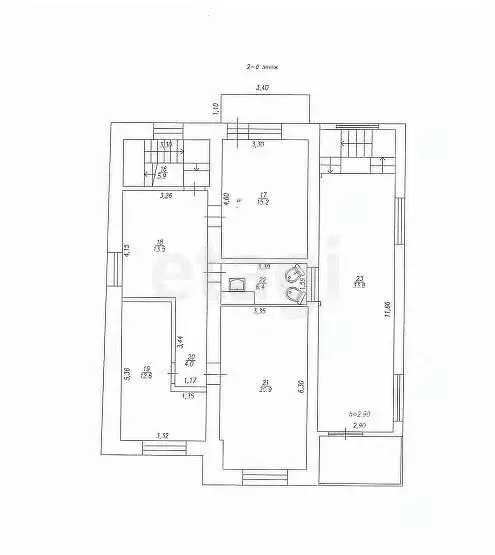 Дом в Кемеровская область, Новокузнецкий муниципальный округ, пос. ... - Фото 2