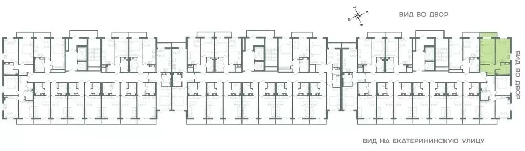 1-комнатная квартира: Мурино, Екатерининская улица, 11 (38.5 м) - Фото 1