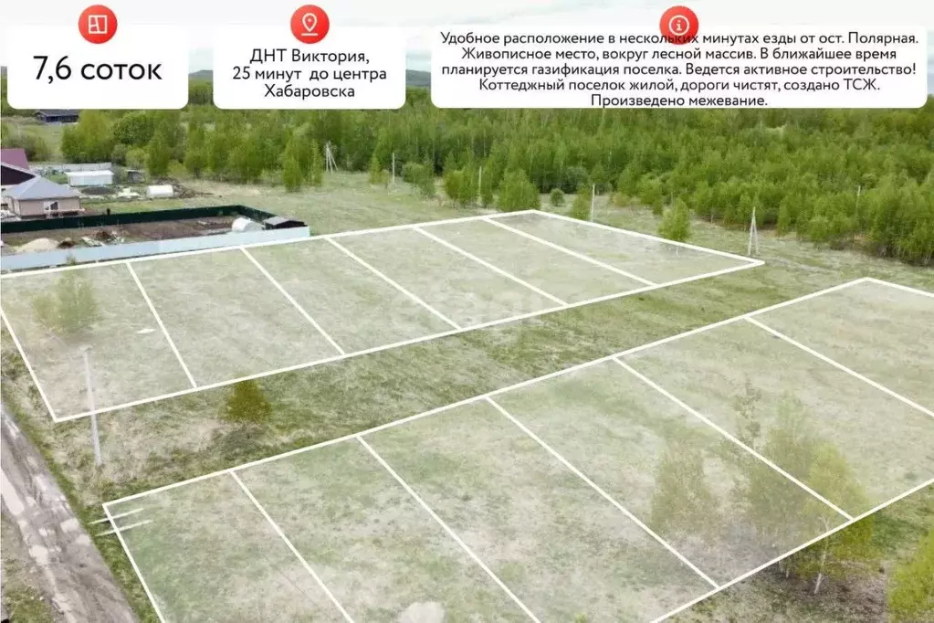 Участок в Хабаровский край, Хабаровский район, Мичуринское с/пос, ... - Фото 1