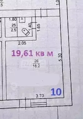 Студия Крым, Саки ул. Морская, 20 (19.61 м) - Фото 2