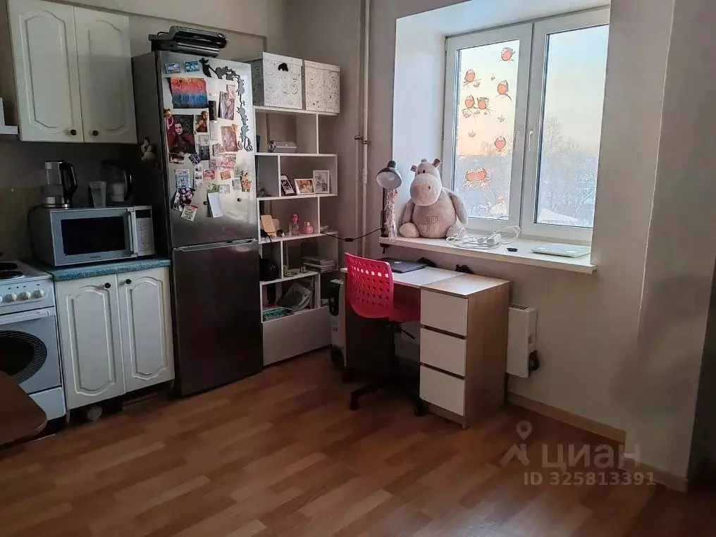 Студия Омская область, Омск Мельничная ул., 87/4 (34.5 м) - Фото 1