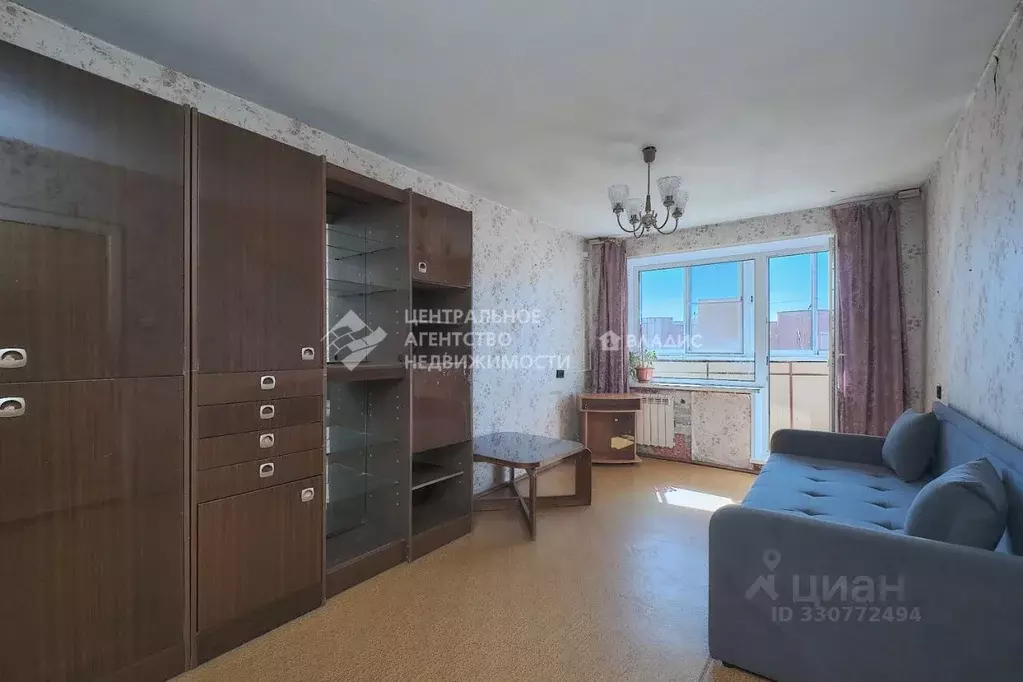 1-к кв. Рязанская область, Рязань ул. Стройкова, 49 (33.2 м) - Фото 1
