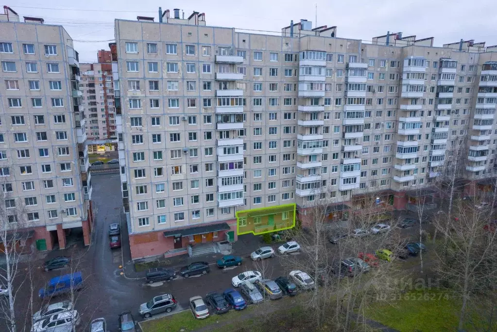 Помещение свободного назначения в Санкт-Петербург просп. Просвещения, ... - Фото 0