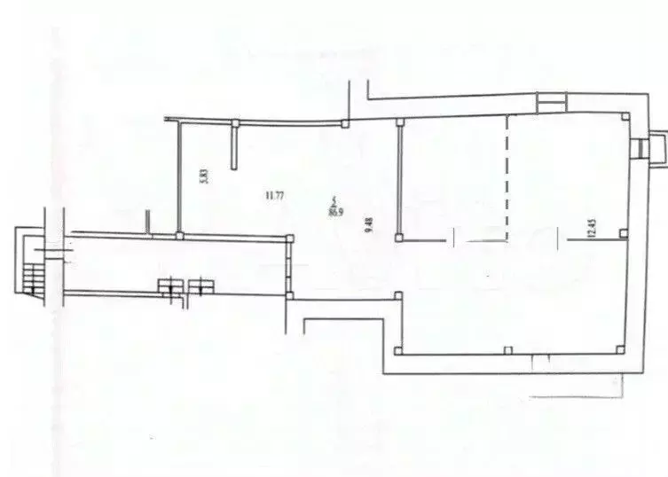 Офис в Новосибирская область, Новосибирск Шлюз мкр, ул. Сиреневая, 29 ... - Фото 2