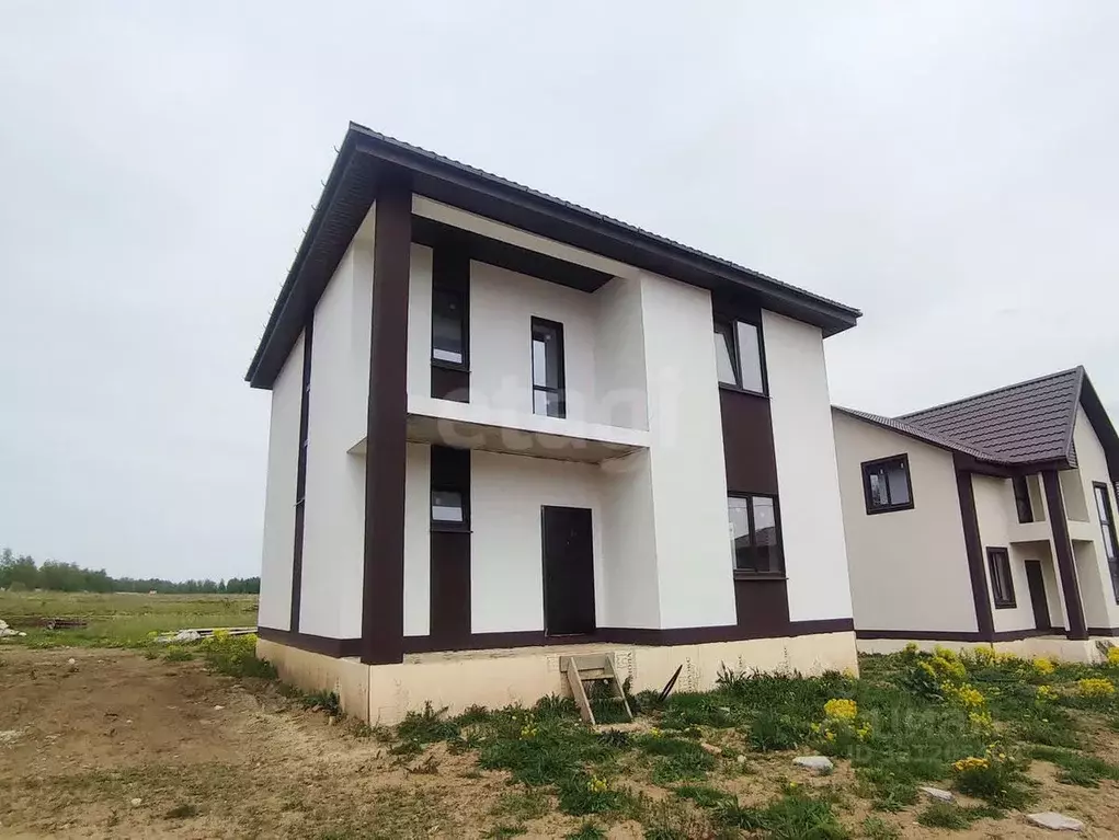 Дом в Калужская область, Калуга городской округ, д. Шопино ул. ... - Фото 1