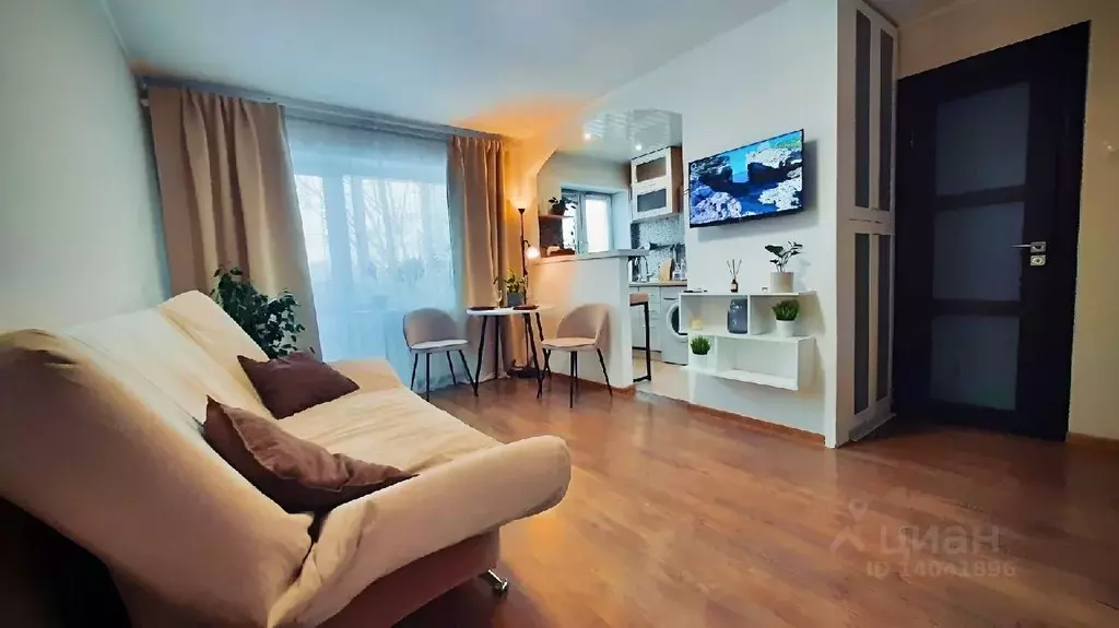 Студия Нижегородская область, Нижний Новгород Должанская ул., 4 (28.0 ... - Фото 1