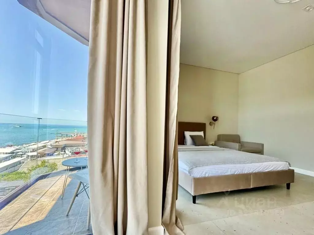 1-к кв. Краснодарский край, Сочи Лазаревское жилрайон, ул. Речная, 2Ж ... - Фото 1