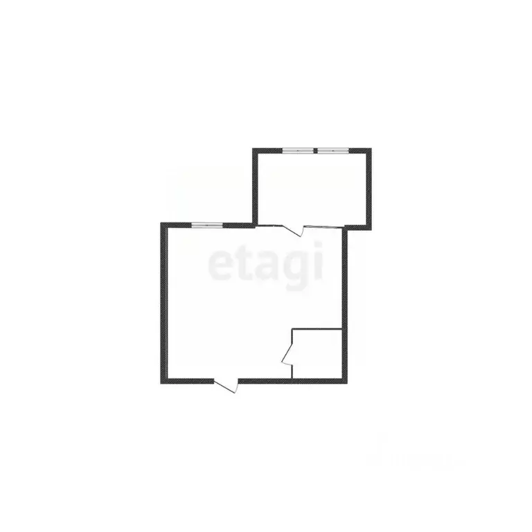 Студия Белгородская область, Старый Оскол Заречье мкр, 11 (36.6 м) - Фото 1