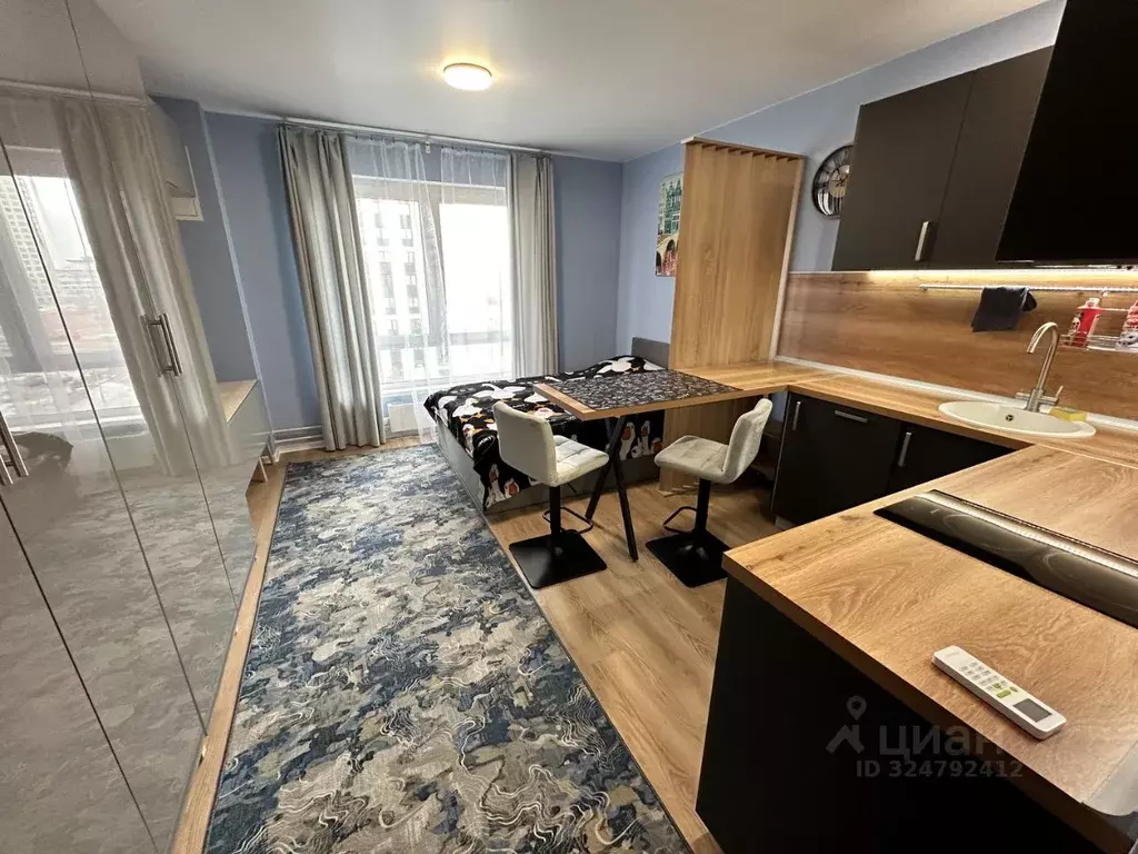 Студия Москва Кронштадтский бул., 8к1 (23.5 м) - Фото 1