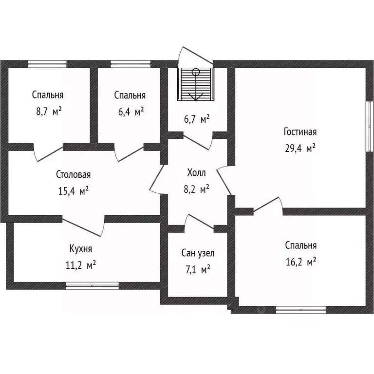 Дом в Краснодарский край, Динской район, Южно-Кубанское с/пос, пос. ... - Фото 2