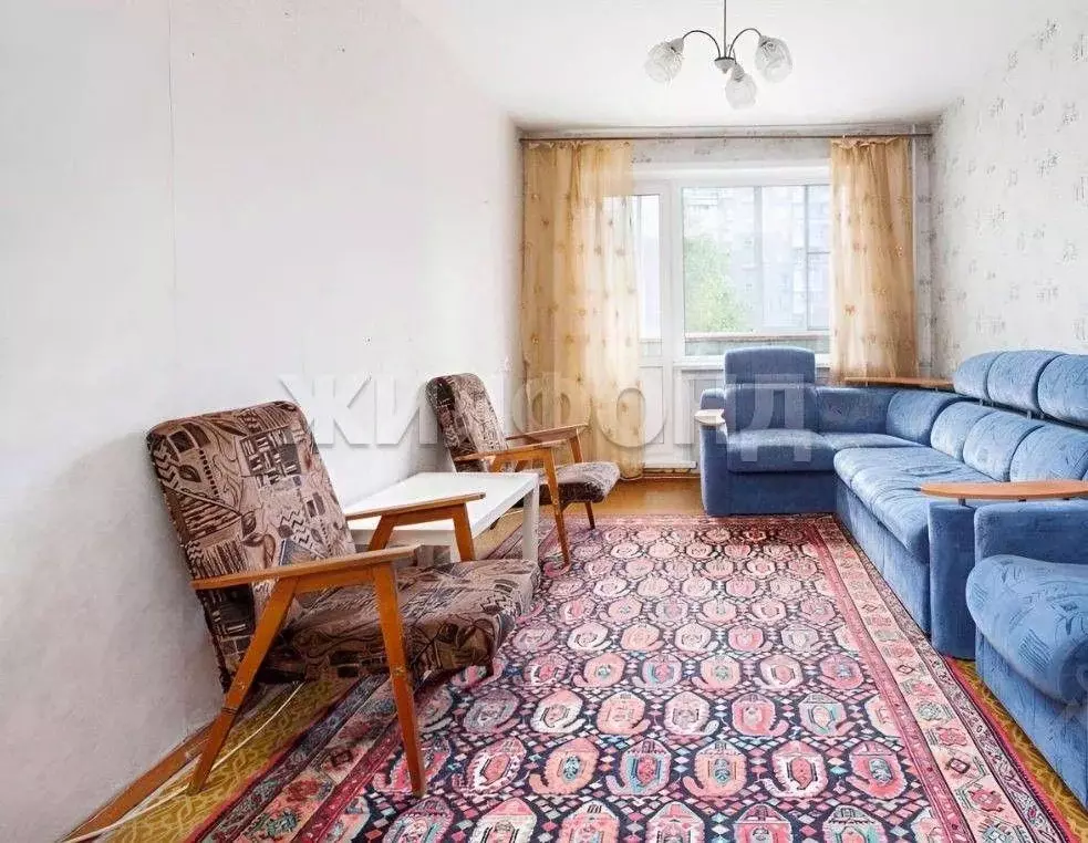 3-к кв. Новосибирская область, Новосибирск ул. Кропоткина, 118 (59.0 ... - Фото 1